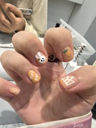 -手牵手美甲