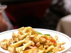 干锅有机花菜-老头儿油爆虾·三潭印月