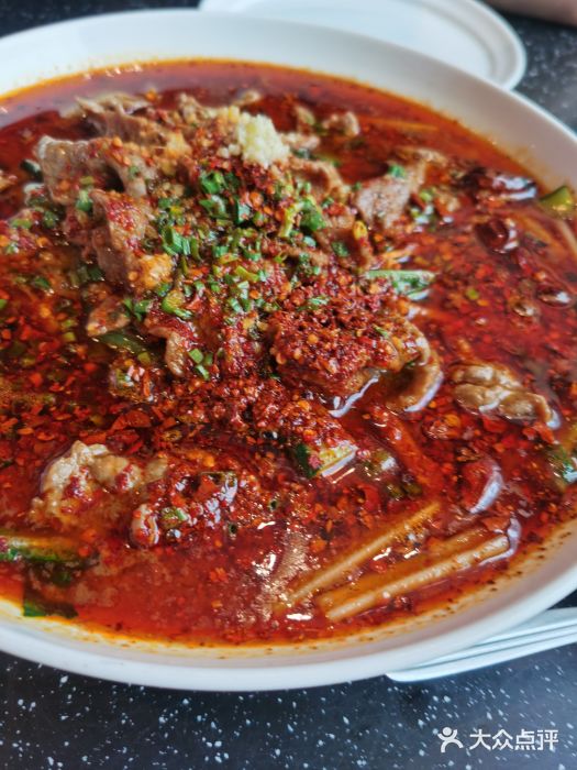 眉州东坡(博雅店)香辣水煮牛肉图片