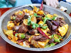 炕锅羊肉-嘉峪关伊俩寺烤肉店