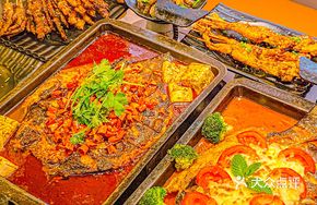Spicy Tofu-flavored Grilled Fish
