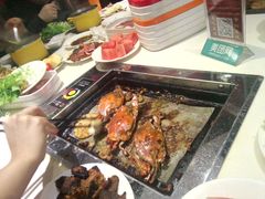 P50118-124350-聚盛源蒸汽海鲜火锅烤肉自助(巨川金海岸购物广场店)