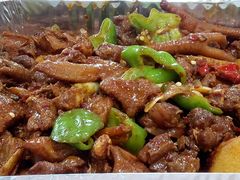 大盘土鸡-歹歹的加个面过油肉拌面
