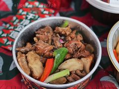 鲜沙姜啫鸡煲-大鸽饭(岗顶店)