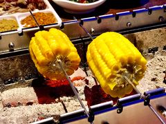 烤玉米-三个蒙古大叔羊肉串(大宁店)