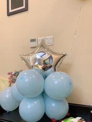 -小鲤鱼生日气球派对会场策划布置