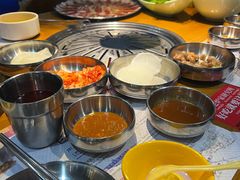 自助调料区-老炉家木炭烤肉(长江国际店)