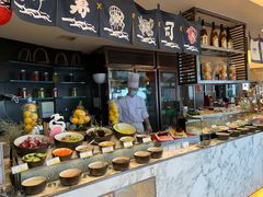 自助取餐区-洲际酒店·地平线全日餐厅HORIZON CAFÉ