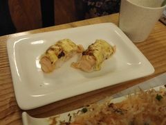 活炙三文鱼寿司-花漫里·日式の创意餐厅(刺桐店)