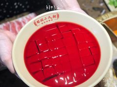 鲜鸭血-蜀国大将老火锅(江北店)
