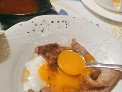 温泉蛋泡石烤牛肉-天狗山料理(省体店)