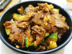 酱牛肉拌黄瓜-韩时烤肉(枫蓝店)