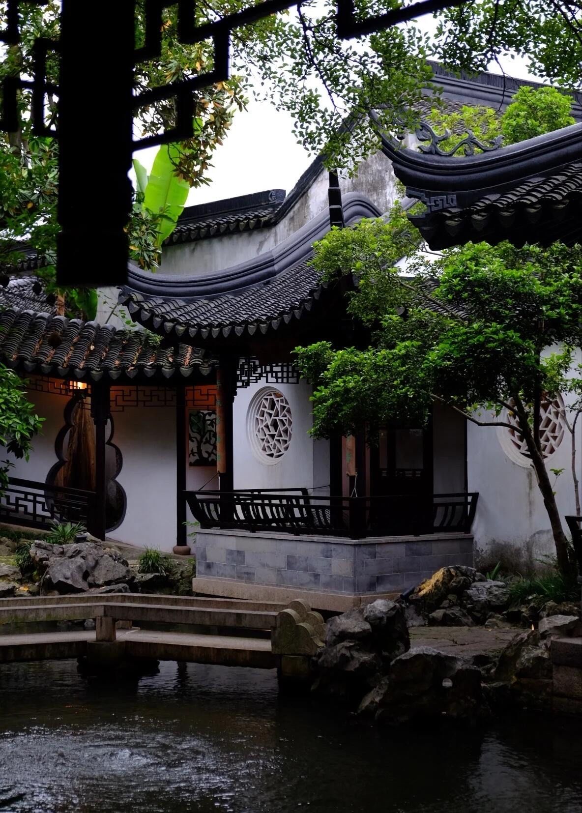 中式合院,领略古典园林的中式浪漫
