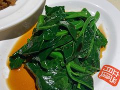 白灼广东芥兰-龙记烧腊茶餐厅(常德路店)