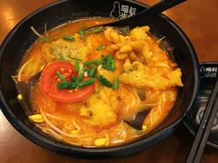 经典番茄鱼排米线-渝和喵叔米线(南坪万达店)