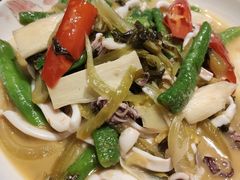 倒笃菜墨鱼丝-上名堂·鱼头好吃(体育场路店)