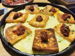 铁板煎豆腐-枣玛尔脊骨汤·烤肉(西塔总店)