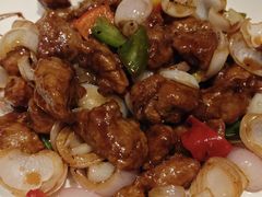 圆葱爆泰和牛肉粒-唐拉雅秀酒店-唐苑中餐厅