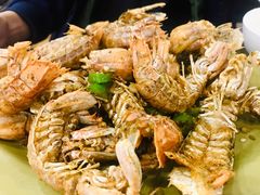 椒盐濑尿虾-贞姨美食·老字号海鲜大排档