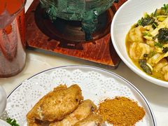 乌龙茶香虾球-唐猫庭院·千年陕菜(大唐不夜城店)