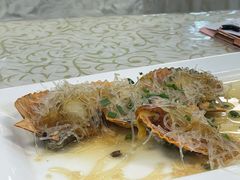 蒜蓉粉丝蒸扇贝-皓景海鲜·地标美食(双月湾店)