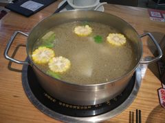 原味牛骨锅底-为什么牛潮汕牛肉火锅(万胜广场店)