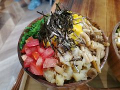 大粒虾仁波奇饭-Poke lemon海鲜波奇饭·柠檬茶(金碧开放小区店)