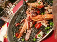 墨鱼汁海鲜饭-ZAFFERANO西班牙海鲜饭(上海首店)