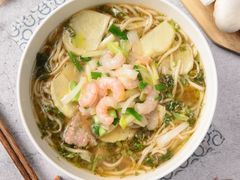 虾仁片儿川-二扁私房面馆(崂山路店)