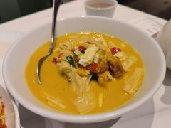 鲜腐竹煨荷包蛋-楚山晓·湖北菜(武汉光谷K11店)