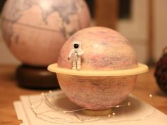梦幻蓝色星球蛋糕-咖咖熊蛋糕定制·蓝风车动物奶油