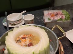 -得意咚瓜·顺德鱼生·冬瓜火锅(深圳首店)