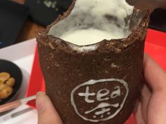 手工奶盖茶-茶是一枝花泡茶店