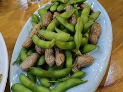 花生毛豆-阿里巴巴海鲜烧烤家常菜(黄岛店)