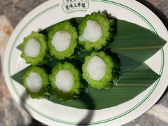 禄婶自制苦瓜墨鱼滑-禄婶鸡煲·打边炉