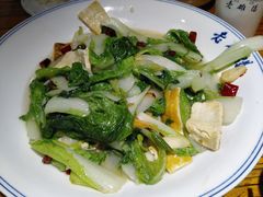 小白菜煎豆腐-老雒阳面馆·水席·洛阳菜(王城路店)
