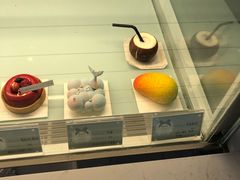 面包甜点陈列柜-La patisserie de Mona 茉娜的甜品(韩乐坊店)