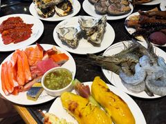 -川骄海鲜自助(王府井奥莱UP TOWN店原世界之花店)