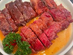 烧鹅叉烧双拼-新旺茶餐厅•早餐(迪士尼小镇店)