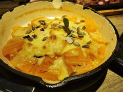 芝士奶油焗南瓜-蜜桃餐厅·江浙融合菜(荟聚购物中心店)