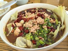 水煮肉片-俺家菜馆(百里峡店)