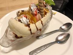 香蕉船配冰淇淋-巴伐利亚啤酒坊(意式风情街店)
