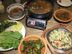 老干妈炒猪肝-禾田下生态餐厅(华天城总店)