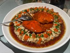 黑豚肉饼蒸膏蟹-阿明小菜·海鲜·上海菜(梅陇店)