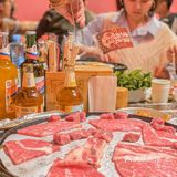 人均50的铁盘排酸肉烤肉，游戏机玩到爽