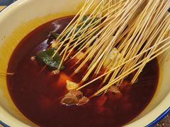 -拈签一笑黄牛肉辣卤串串