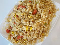 火腿鸡蛋炒饭-覃记海鲜美食餐厅