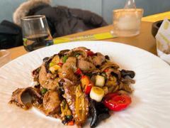 嘎公炒的肝腰双嫩-苦尽酒馆·川菜(鼓楼店)