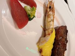 安格斯黑牛雪花拼黑虎虾-波特曼西餐厅(中央大街店)