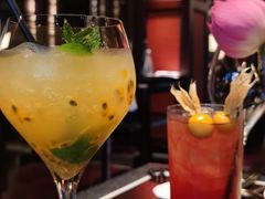 夏日特饮百香果mojito和杨梅特饮-杭州西子湖四季酒店·金沙厅